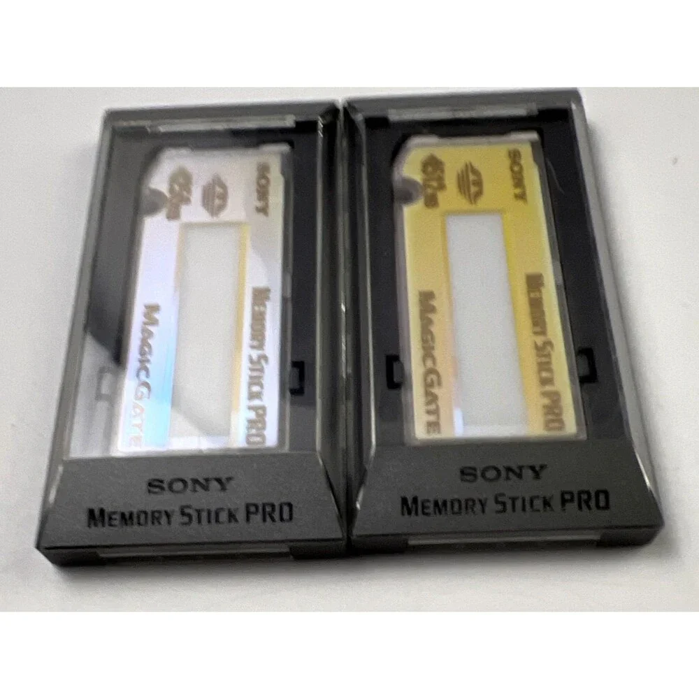 Genuine Sony 512 MB AND 256 MD Memory Sticks PRO MagicGate